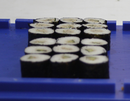 commercial ultrasonic sushi slicing