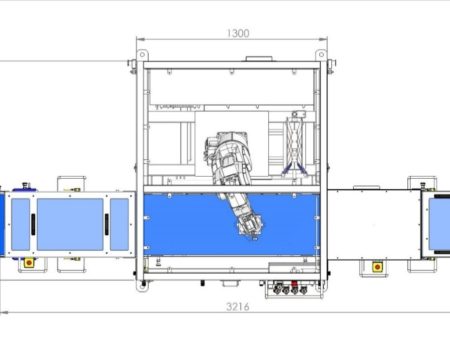 Ultrasonic food cutting machine