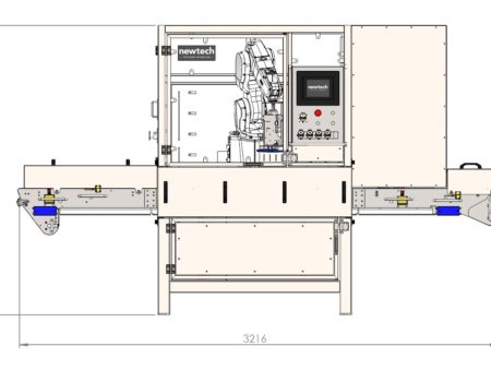 Ultrasonic food cutting machine